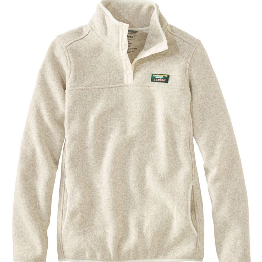 L.L.Bean Sweater Fleece Pullover